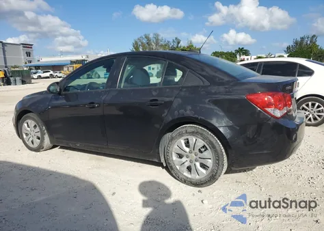 2015 Chevrolet Cruze Ls from USA, damaged, VIN 1G1PA5SH7F7178444